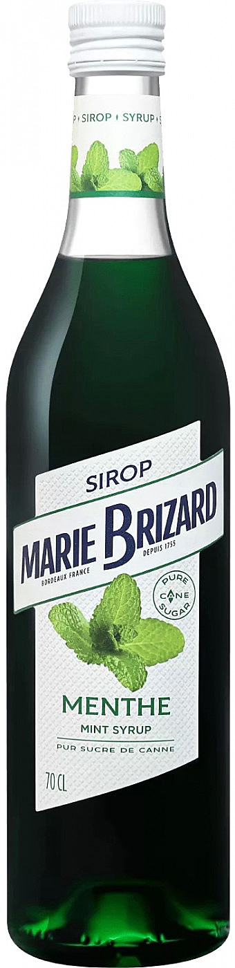 Сироп Мари Бризар со вкусом мяты 0.7 л.
