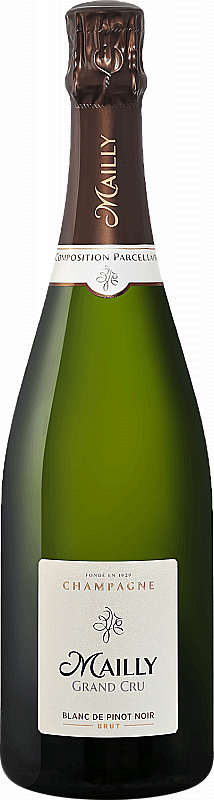 Шампанское  Майи Гран Крю Блан де Пино Нуар брют белое 12% 0,75л